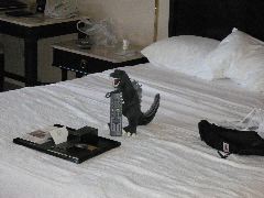 Godzilla has the remote!